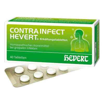 Contrainfect Hevert Erkältungstabletten 40 stk von Hevert Arzneimittel GmbH & Co. K PZN 12855043