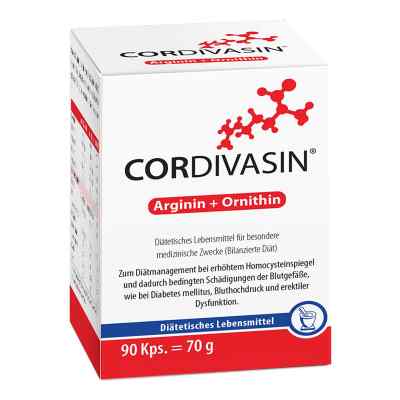 Cordivasin Arginin+Ornithin Kapseln 90 stk von Pharma Peter GmbH PZN 17399992