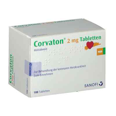 Corvaton 2 mg Tabletten 100 stk von CHEPLAPHARM Arzneimittel GmbH PZN 08705289