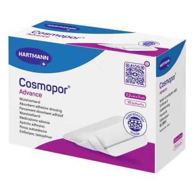 Cosmopor Advance 5x7,2 cm 10 stk von PAUL HARTMANN AG PZN 03546490