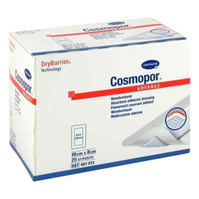 Cosmopor Advance 8x10 cm 25 stk von PAUL HARTMANN AG PZN 03546538