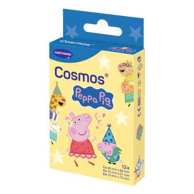 Cosmos Peppa Pig Pflasterstrips 3 Größen 12 stk von PAUL HARTMANN AG PZN 19820094