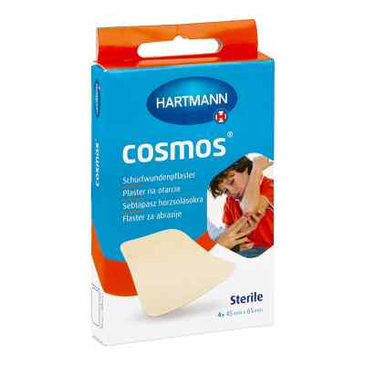 Cosmos Schürfwundenpflaster 45x65 Mm Steril 4 stk von PAUL HARTMANN AG PZN 16823063