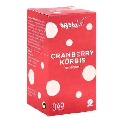 Cranberry-Kürbis Kapseln 60 stk von BjökoVit PZN 11160190