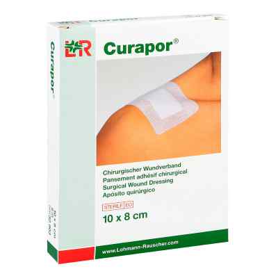 Curapor Wundverband steril chirurgisch 8x10 cm 5 stk von Lohmann & Rauscher GmbH & Co.KG PZN 10757052