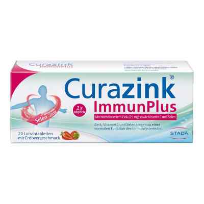 Curazink ImmunPlus Unterstüzung der Abwehrkräfte 20 stk von STADA Consumer Health Deutschlan PZN 15626047
