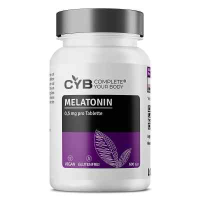 CYB® Melatonin 0,5 Mg Tabletten 600 stk von MedGoNET GmbH PZN 19206336