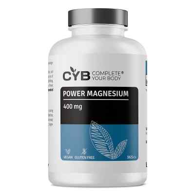 CYB® Power Magnesium 400 mg Tabletten 365 stk von MedGoNET GmbH PZN 18492564