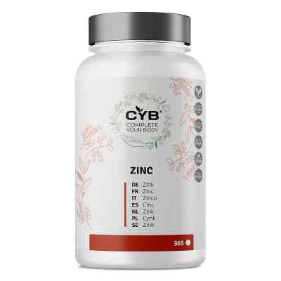 CYB® Zink 25 mg Tabletten 365 stk von MedGoNET GmbH PZN 18492512