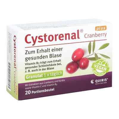 Cystorenal Cranberry plus Granulat 20 stk von C. Hedenkamp GmbH & Co. KG PZN 07635730