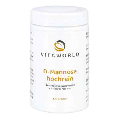 D Mannose hochrein Pulver 100 g von Vita World GmbH PZN 09424865