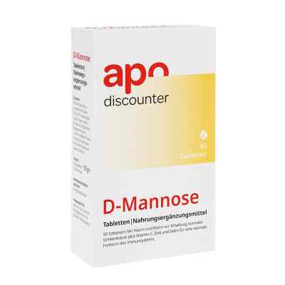 D-Mannose Tabletten 90 stk von apo.com Group GmbH PZN 17390850