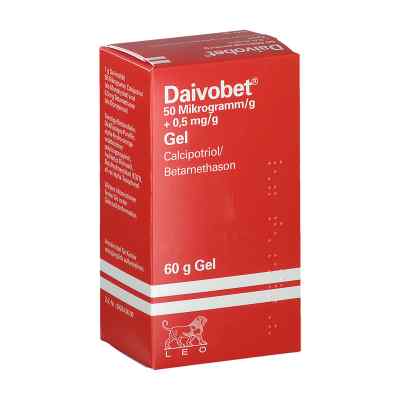 Daivobet 50 Mikrogramm/g + 0,5 mg/g Gel 60 g von LEO Pharma GmbH PZN 05140243