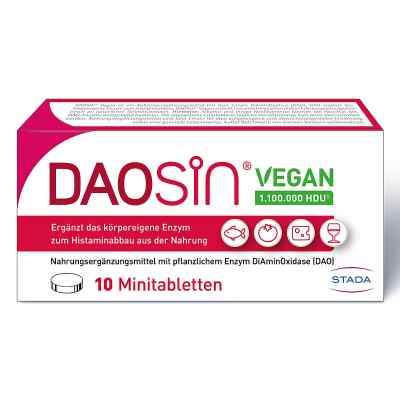 Daosin Vegan Tabletten 10 stk von STADA Consumer Health Deutschland GmbH PZN 19627285