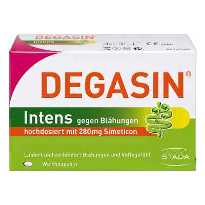 Degasin Intens 280 mg gegen Blähungen und Völlegefühl 32 stk von STADA Consumer Health Deutschland GmbH PZN 16944476