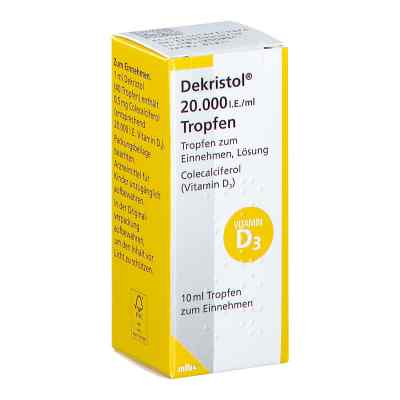 Dekristol 20.000 I.e./ml Tropfen 10 ml von MIBE GmbH Arzneimittel PZN 16731987