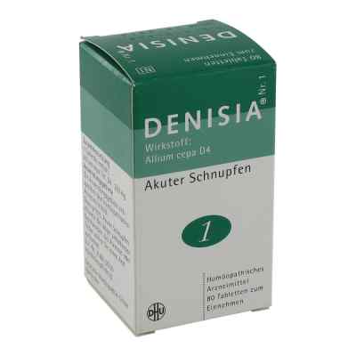 Denisia 1 Schnupfen Tabletten 80 stk von DHU-Arzneimittel GmbH & Co. KG PZN 08494243