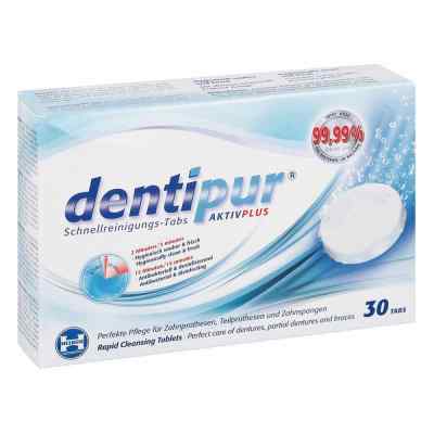 Dentipur Schnellreinigungs-tabletten 30 stk von Helago-Pharma GmbH & Co. KG PZN 10031958