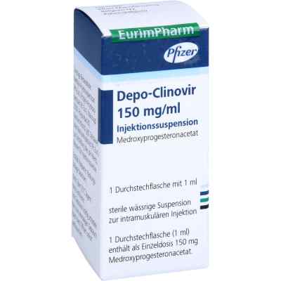 Depo Clinovir 150 mg/ml Injektionssusp.i.e.dsfl. 1 stk von EurimPharm Arzneimittel GmbH PZN 10839057