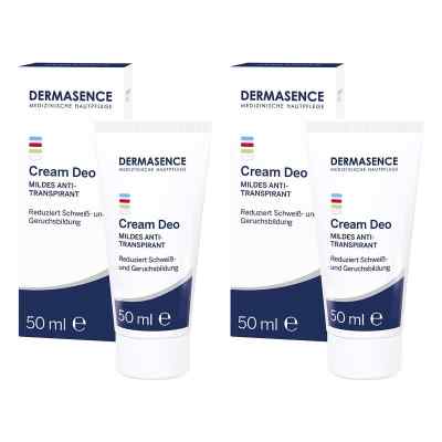 Dermasence Cream Deo 2x50 ml von Medicos Kosmetik GmbH & Co. KG PZN 08104497