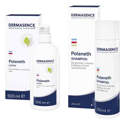 Dermasence Polaneth Lotion + Dermasence Polaneth Shampoo 1 Pck von Medicos Kosmetik GmbH & Co. KG PZN 08104533