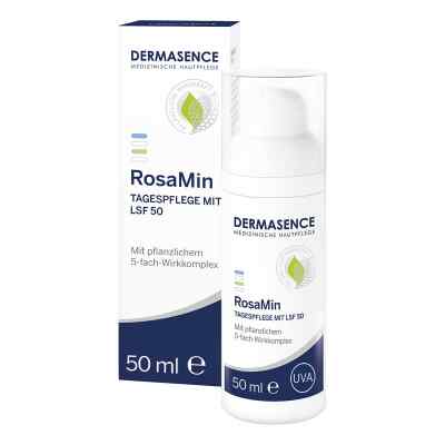 Dermasence RosaMin Tagespflege mit LSF 50 50 ml von Medicos Kosmetik GmbH & Co. KG PZN 16901099