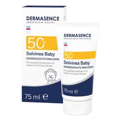 Dermasence Solvinea Baby Creme LSF 50 75 ml von P&M COSMETICS GmbH & Co. KG PZN 16144327