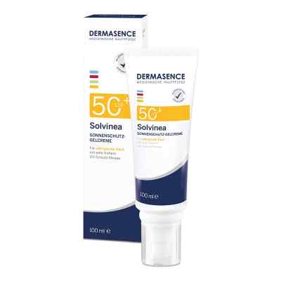 Dermasence Solvinea Sonnenschutz-gelcreme Lsf 50+ 100 ml von Medicos Kosmetik GmbH & Co. KG PZN 19488205