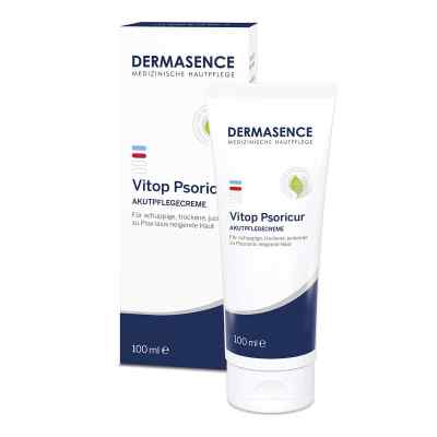 Dermasence Vitop Psoricur Akutpflegecreme 100 ml von Medicos Kosmetik GmbH & Co. KG PZN 19649051