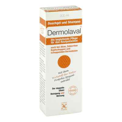 Dermolaval Duschgel+shampoo für d.Hautpatienten 200 ml von Harras Pharma Curarina Arzneimittel GmbH PZN 01745506