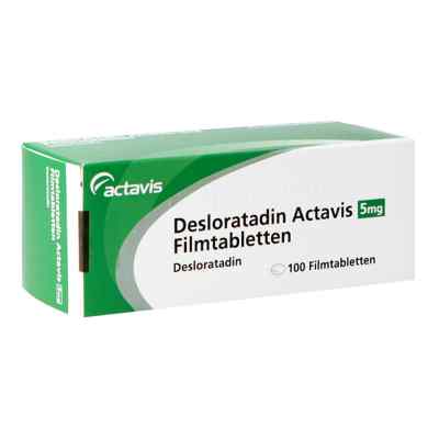 Desloratadin Actavis 5 mg Filmtabletten 100 stk von EMRA-MED Arzneimittel GmbH PZN 15785917