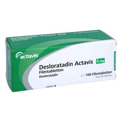 Desloratadin Actavis 5 Mg Filmtabletten 100 stk von EurimPharm Arzneimittel GmbH PZN 17522317