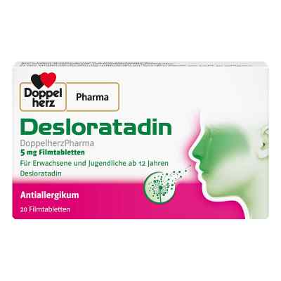 Desloratadin Doppelherzpharma 5 Mg Filmtabletten 20 stk von Queisser Pharma GmbH & Co. KG PZN 18677200