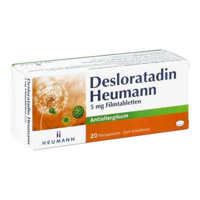 Desloratadin Heumann 5mg 20 stk von HEUMANN PHARMA GmbH & Co. Generi PZN 16938145