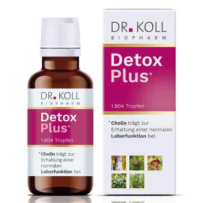 Detox Plus Doktor koll Gemmo Komplex Cholin Tropfen 50 ml von Dr. Koll Biopharm GmbH PZN 18137604