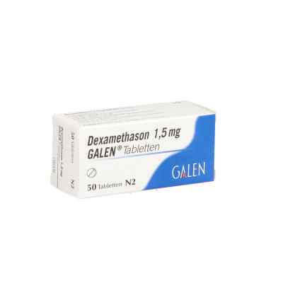 Dexamethason 1,5 mg Galen Tabletten 50 stk von GALENpharma GmbH PZN 00745510
