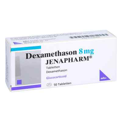 Dexamethason 8 mg Jenapharm Tabletten 50 stk von MIBE GmbH Arzneimittel PZN 01436490