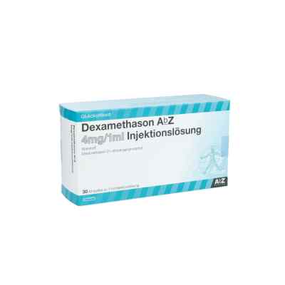 Dexamethason Abz 4 mg/1 ml iniecto lsg. Ampullen 30 stk von AbZ Pharma GmbH PZN 05961046