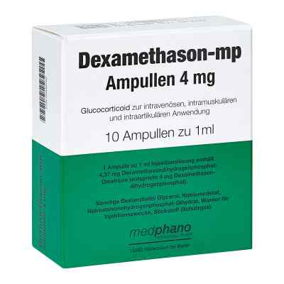 Dexamethason Mp Ampullen 4 mg 10 stk von Abanta Pharma GmbH PZN 05040702