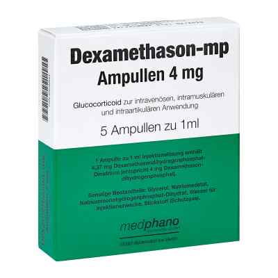 Dexamethason Mp Ampullen 4 mg 5 stk von Abanta Pharma GmbH PZN 05040694