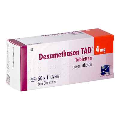 Dexamethason Tad 4 mg Tabletten 50 stk von TAD Pharma GmbH PZN 13754373