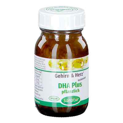 Dha Plus pflanzlich Kapseln 80 stk von Sanatur GmbH PZN 13919584