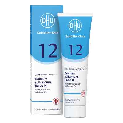 DHU Schüßler-Salz Nummer 12 Calcium sulfur. N D4 Salbe 50 g von DHU-Arzneimittel GmbH & Co. KG PZN 03965838