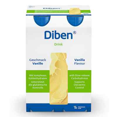 Diben Drink Vanille 1,5 kcal/ml 4X200 ml von Fresenius Kabi Deutschland GmbH PZN 05905177