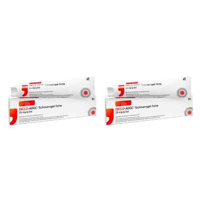 Diclo-ADGC Schmerzgel Forte 20 mg/g 2x180 g von Zentiva Pharma GmbH PZN 08103703