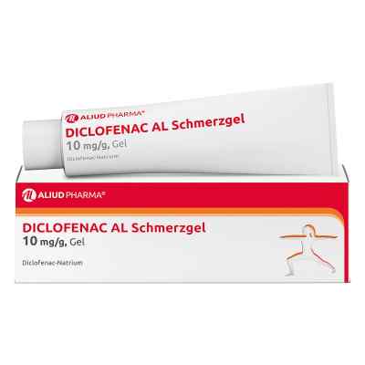 Diclofenac AL Schmerzgel 10 mg / g für akute Muskelschmerzen 120 g von ALIUD Pharma GmbH PZN 16786333