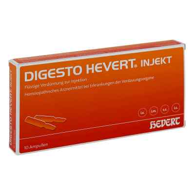 Digesto Hevert injekt Ampullen 10X2 ml von Hevert-Arzneimittel GmbH & Co. K PZN 14360966
