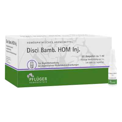 Disci Bamb Hom iniecto 1 ml 50 stk von Homöopathisches Laboratorium Alexander Pflüger Gmb PZN 01876941