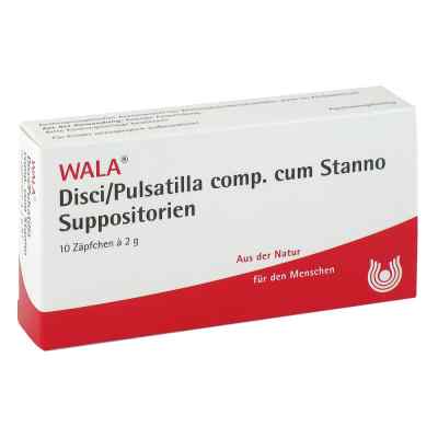 Disci/ Pulsatilla Comp. cum Stanno. Suppositorien 10X2 g von WALA Heilmittel GmbH PZN 01880658
