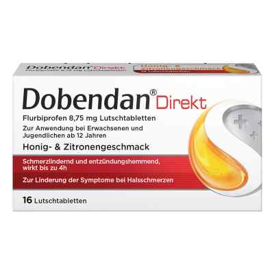 Dobendan Direkt Flurbiprofen 8,75 mg Lutschtabletten 16 stk von Reckitt Benckiser Deutschland GmbH PZN 17518439